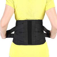 TOPINCN Back Support Belt - Relief for Back Pain, Herniated Disc, Sciatica, Scoliosis,Breathable Mesh Design with Lumbar Pad,Adjustable Support Straps Lower Back Brace [Size Large]