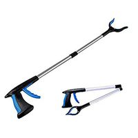 Foldable Garbage Picker, 32-inch Long-arm Extender for The Elderly, with 360-degree Rotating Gripper, Light Non-Slip Garden Mobile Assisted Gripper
