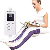 1Pair Leg Massager, Far Infrared Magnetic Therapy Arthritis Rheumatism Treatment Device Vibration Electric Foot Leg Massager Heating Knee Pads,L