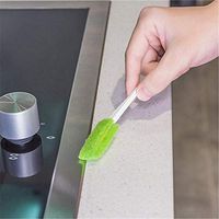 Cleaning Brush - 3pcs Cleaning Brushes Window Frame Door Groove Brush Decontamination 2o0227 - Organizer Natural Juicer Glass Variety Utensil Kids Tile Water Foot House Grinder Bendable Round To