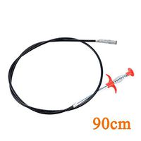 Hair Drain Clog Remover Sewer Dredging Tools Flexible Multifunctional Cleaning Claw Sewer Dredging Sink Drain Clog Remover Cleaning Tool for Kitchen Bathroom Tub (90 CM)
