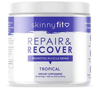SkinnyFit Repair & Recover 30 Servings: BCAA Powder for Women, Branched Chain Amino Acids, Pre Intra Post Workout Supplement for Endurance, Muscle Recovery Boost Growth, Tropical Flavor