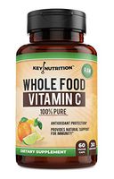Whole Food Vitamin C + Whole Food Blend, 100% Pure, Antioxidant, 60 Capsules
