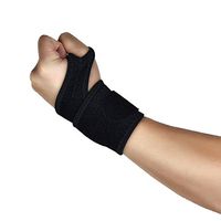 ITODA 1 Piece Wrist Brace, Sport Breathable Compression Strap Finger Hand Loop Wristband Unisex Fitness Adjustable Elastic Non Slip Sleeve Protection Wrist Support Wraps