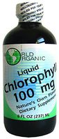 WORLD ORGANIC CHLOROPHYLL 100MG, 8 OZ