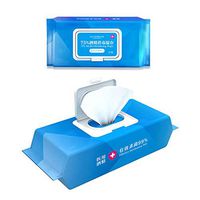 80Pcs/Pack 75% Alcohol Hand Wet Wipes Resin-Free Cleaning Hand Sterilizer Disinfection Towel Alcohol Disinfection Towel