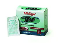 Medique Products 17564 Extra Strength APAP Tablets, 24-Pack, Non-Aspirin