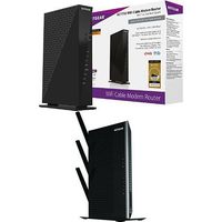 NETGEAR AC1750 (16x4) Wi-Fi Cable Modem Router (C6300) DOCSIS 3.0  Certified for Xfinity Comcast, Time Warner Cable, Cox, & more Bundle with NETGEAR Nighthawk AC1900 Desktop WiFi Range Extender (EX7000-100NAS)