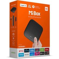 Original Xiaomi Mi Box - 4K Ultra HDR TV Streaming Media Player with Voice Search Remote (MDZ-16-AB) International Version