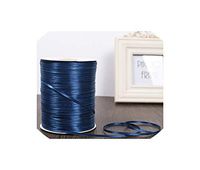 3mm Silk Satin Ribbons Christmas Halloween Baby Shower Birthday Party Wedding Gift Wrapping White Blue Pink Green Purple Ribbons,Dark Blue