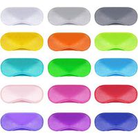 30 Pieces Blindfold Eye Cover Sleep Mask for Games Party Sleeping Travel with Nose Pad and Adjustable Strap (Multicolor)