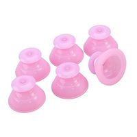 ROSENICE Silicone Body Massage Vacuum Cups Set of 6 Pain Relief Stress Reduction Pink