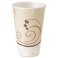 Company Symphony Design Trophy Foam Hot/Cold Drink Cups, 750 Cups/Carton