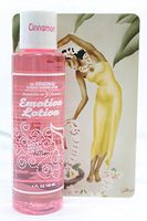 Edible Water Basesd Original Flavored Warming Massage Oil CINNAMON by Emotion Lotion 4oz by Emotion Lotion