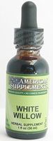 White Willow Bark American Supplements 1 oz Liquid