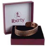 Enigma Solid Copper Liberty Health Bracelet