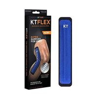 KT Flex Bracing Tape, 2" x 10", Black (Box of 8)