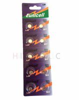 Hillflower 10 Piece AG4 LR66 SR626 G4 377A 177 Card 0% Hg 1.5V Alkaline New Battery