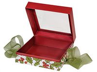 Bulk Holly Berry Tidings X-Large (12 Pack ) 7-3/4x7-3/4x3"