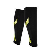 Colorido 1Pc Unisex Calf Compression Sleeve Support Brace for Running Training Exercise size XL (Black)