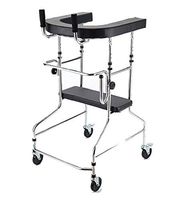 TX Adjustable Medical Cruiser Rollator Walker Training Equipment Rehabilitation Device