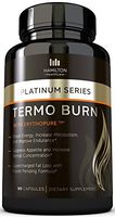 Thermogenic Fat Burner with Patent Pending Formula, 100% Natural and Unique Formula with Proven Ingredients - Burn Fat, Boost Energy, and Increase Focus by Hamilton Healthcare
