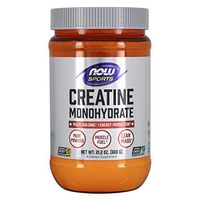 NOW Sports Nutrition, Creatine Monohydrate Powder, Mass Building*/Energy Production*, 21.2-Ounce