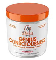 Genius Consciousness - Super Nootropic Brain Booster Supplement - Enhance Focus, Boost Concentration & Improve Memory | Mind Enhancement with Alpha GPC & Lions Mane Mushroom for Neuro Energy & IQ
