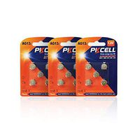 LR44 L1154 AG13 SR44W Thermometers repalced Power Button Cell 15pcs 1.5v