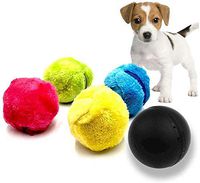 Viet's VT Milo Activation Ball- Magic Ball for Dogs- Automatic Roller Ball,Mini Magic Roller Ball Toy Cleaner Magic Ball Dog Cat Pet Toy Mop Funny Ball (A)