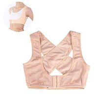 Posture Corrector, Spine Support Belt Orthosis Corset Orthopedic Waist Shoulder Brace Back Support Belt for Ladies Students by Filfeel(M-Skin Color)