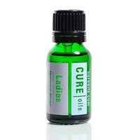 Women Essential Oil for Hormone Balance PMS Menstrual Cramps Relief Bleeding Bloating Low Libido Anxiety Irritability - 100% Pure Therapeutic Grade - Best Quality - 15ml Ladies Blend by CUREoils
