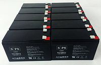 Replacement Battery for Bruno Stair Lifts 12V 8Ah Wheelchair Battery (10 Pack)