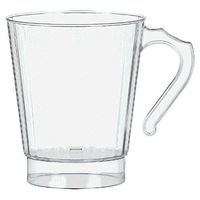 Clear Premium Quality Boxed Coffee Cups | 8 oz. | Box of 16 | Party Supply