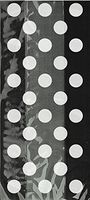 Black Polka Dot Cellophane Bags, 20ct