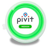 Pivit Putty Hand Exerciser Stress Balls for Kids & Adults | Medium Green, 2 Pack | Fingers Hands & Grip Strength Trainer Puddy Resistance Kit | Theraputty for Rehab Physical Therapy