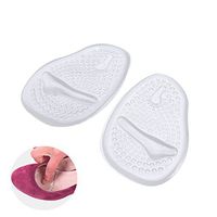 ROSENICE Gel Heel Pad Forefoot Insoles Pain Relief Cushion for High Heel 1 Pair