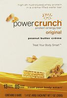 Power Crunch Protein Energy Bar Peanut Butter Creme - 1.4 Ounce Bars, 5 Count