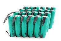 Combo: 24pcs Tenergy AA 1800mAh 10C NiMH Flat Top Rechargeable Battery w/Tabs