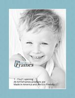 15x21 Aqua Blue / French Blue Custom Mat for Picture Frame with 11x17 opening size (Mat Only, Frame NOT Included)
