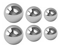 6 Hookah Stainless Steel Balls for Air Release Valve / 3 Sizes