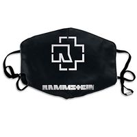 Dust and Wind Respirator Unisex Ram-ms-tein Band Till Radio Personality Retro Creation White One Size