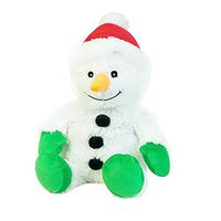 Intelex Warmies Snowman Cozy Plush Heatable Lavender Scented Stuffed Animal