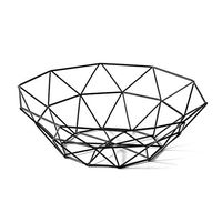 Bowl Tableware Fruit Basket Fruit Plate Vegetable Washing Basket Snack Storage Fruit Basket Creative Modern Fruit Plate Craft Decorative Fruit Plate (Color : Gold, Size : 27 27 9cm) Household tabl