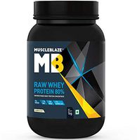 MuscleBlaze Raw Whey Protein, 2.2 lb Unflavoured