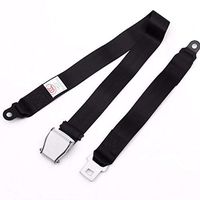LRWSB 130cm 2-Point Universal Trains Forklift Golf Cart Aircraft Seatbelt Big Man Seat Belt Safety Belt