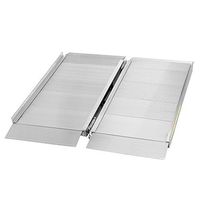 Silver Spring 3’ L Portable Single-Fold Aluminum Wheelchair and Scooter Ramp – 700 lb. Capacity