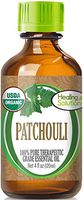 Organic Patchouli Essential Oil (100% Pure - USDA Certified Organic) Best Therapeutic Grade Essential Oil - 120ml