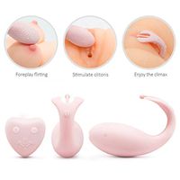 Roll Over Image to Zoom in U Shape Vibrantor for Women Clitorials Stimulation Toys for Women Female Wearable Device for Invisible Pants Wireless Remote Butterfly Shape T-Shirt