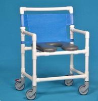 Extra Wide Shower Chair All Locking Casters